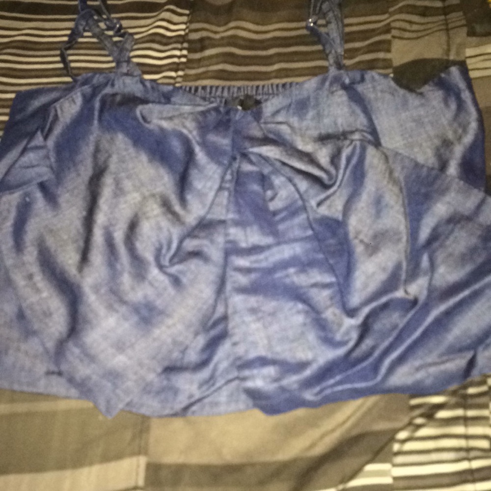 blue blouse